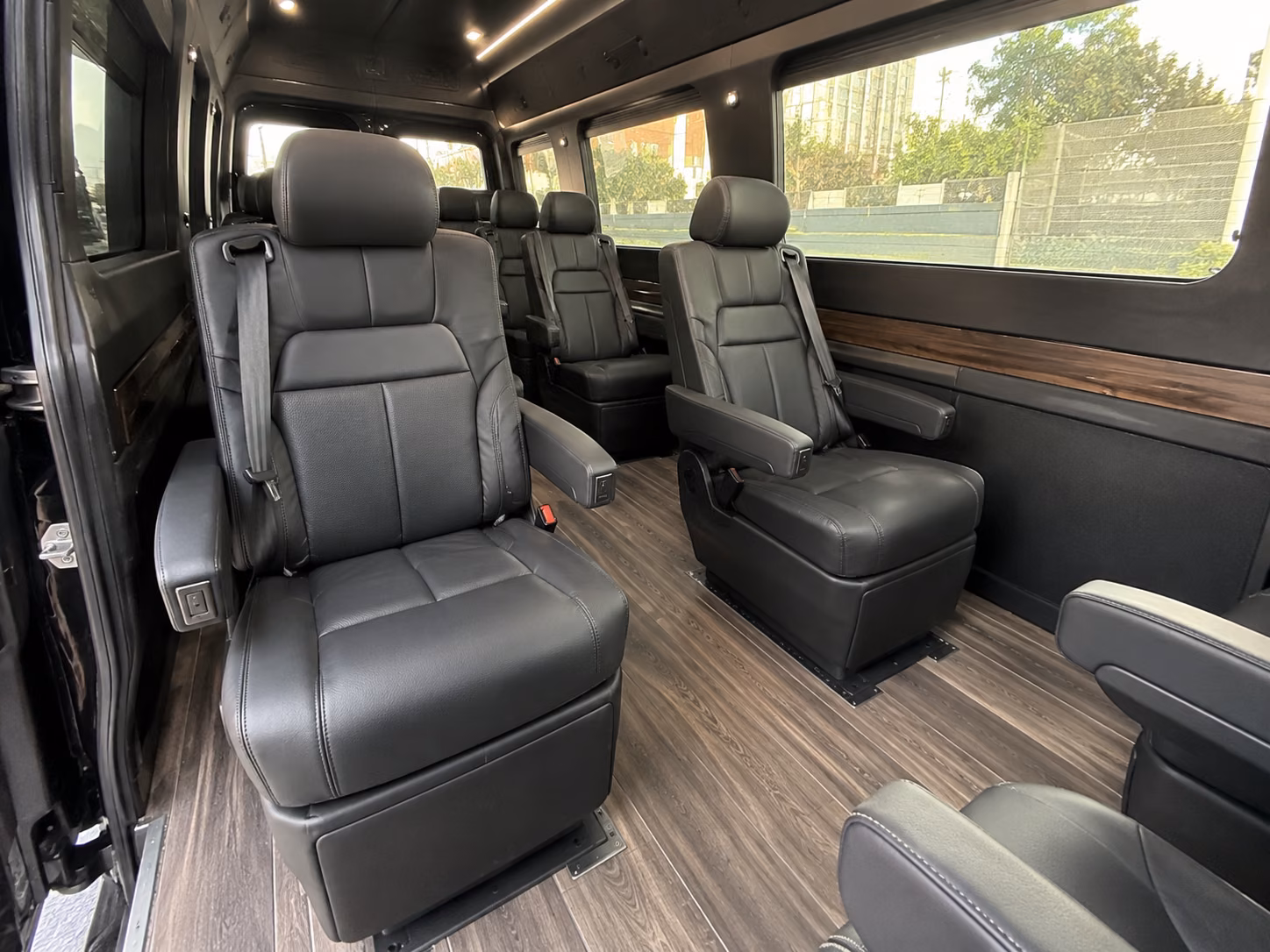 wichita corporate event transportation onboard seating