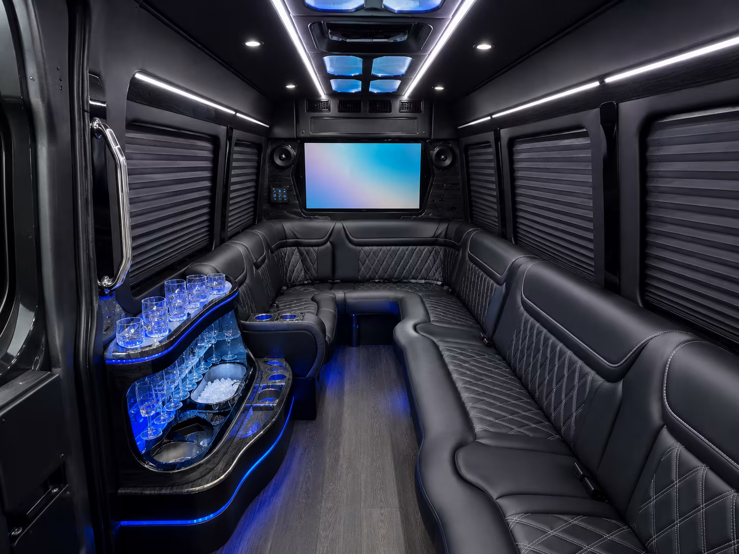 wichita private event transportation onboard seating
